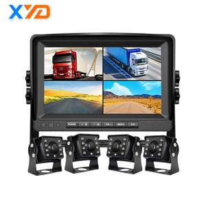 XYD Factory Sales Kit de moniteur DVR Quad Split 9 pouces avec 4 caméras AHD Système de recul pour voitures, camions et <span class=keywords><strong>bus</strong></span> - Product Image 4