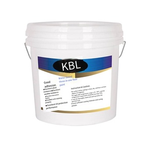 Peinture époxy pour sols à base d'huile certifiée, résistante à l'usure et antidérapante, trois en un, pour la maison, l'atelier, la marine, les sols intérieurs - Product Image 1