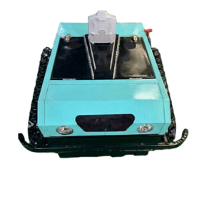 Robot tondeuse à gazon télécommandé 9HP à essence, coupe-herbe 550mm pour pentes, vergers, fermes, jardins et terrains en pente - Product Image 1