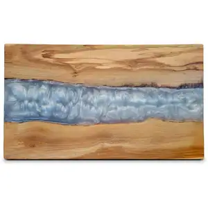 定制木砧板，橄榄木树脂砧板，用树脂烹饪的大木板