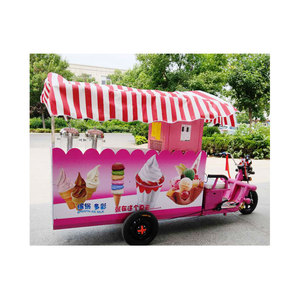 Carrito de Gelato, Bicicleta de Comida Rápida, Remolques Móviles de Helados en Venta - Product Image 4