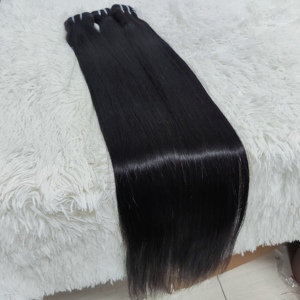 โปรโมชั่น Letsfly 10A 12A ผมตรงแบบ Bone Straight แท้ 100%  แบบเป็นมัด  ขนาด 12-32 นิ้ว  ต่อผมสีดำธรรมชาติ - Product Image 6