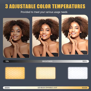 ไฟโทรศัพท์120 LED พร้อมคลิปด้านหน้าและด้านหลังไฟเซลฟี่สำหรับ iPhone, <span class=keywords><strong>iPad</strong></span>, โทรศัพท์, ไฟพกพาขนาดเล็ก3000mAh - Product Image 6