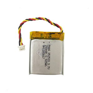 Nhà Máy Cung Cấp Cao Cấp Pnas 352533 3.7V 250MAh Bán Rắn Nhà Nước Thông Minh Đồng Hồ Có Thể Sạc Lại Pouch Pin Trẻ Em Của 300 Chu Kỳ - Product Image 2