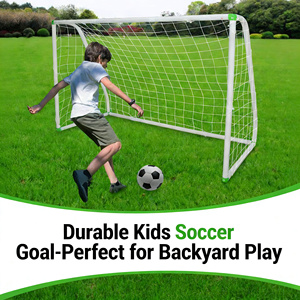 Rete Portatile per <span class=keywords><strong>Porta</strong></span> <span class=keywords><strong>da</strong></span> <span class=keywords><strong>Calcio</strong></span> <span class=keywords><strong>da</strong></span> 24 Piedi per Scuole e Uso Esterno, Rete <span class=keywords><strong>da</strong></span> <span class=keywords><strong>Calcio</strong></span> Resistente e Versatile - Product Image 4