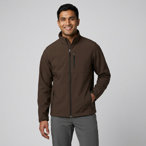Vestes Softshell imperméables et chaudes pour hommes, tactiques, randonnée, chasse en plein air, fermeture éclair, imperméables, résistantes à la pluie - Product Image 1