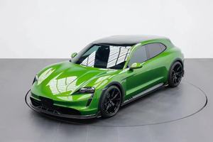 Pour <span class=keywords><strong>Porsche</strong></span> <span class=keywords><strong>Taycan</strong></span> <span class=keywords><strong>Cross</strong></span> Turismo Kit de carrosserie en Fiber de carbone <span class=keywords><strong>Taycan</strong></span> <span class=keywords><strong>Cross</strong></span> Turismo diffuseur de lèvre avant en Fiber de carbone becquet - Product Image 2