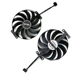 Ventilador de repuesto para tarjeta gráfica ASUS Radeon <span class=keywords><strong>RX6400</strong></span> 4GB PHOENIX OC, ventilador de GPU FDC10U12D9-C DC 12V 0.45A - Product Image 2
