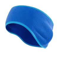 Bandeau de sport unisexe en polyester pour le cyclisme, avec protection auriculaire en polaire doublée et maintien au chaud, idéal pour l'export.