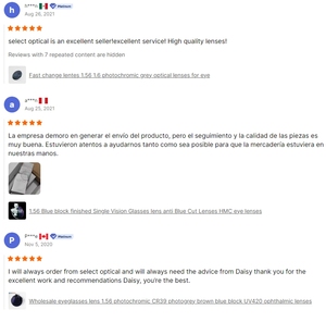 1.56เลนส์โฟโตโครมิกมองเห็นได้ชัดแบบเดี่ยวผลิตจากเรซินแข็งความแม่นยำสูงยอดนิยมอินเทรนด์ - Product Image 6