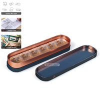 Biologisch Abbaubare Handgefertigte Maßgeschneiderte Form-Box Exklusive Luxus 6-Stück Schokoladen-Geschenkbox Mit Einlage