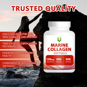 Độ tinh khiết cao Collagen biển Softgels hỗ trợ hàng ngày cho sức sống Tóc da độ đàn hồi hỗ trợ đại dương có nguồn gốc collagen cung cấp - Product Image 5