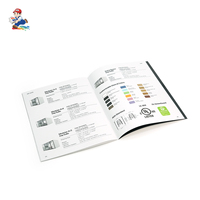 Brochure d'entreprise personnalisée, rapport annuel, catalogue de produits, impression à chaud, pelliculage UV