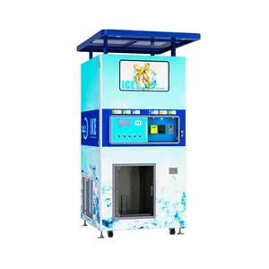 Self-service Ick Maker Outdoor Ice Vending Machine And Bagging System