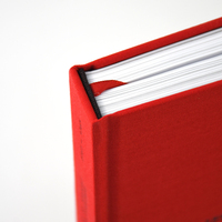 Livre personnalisé de luxe en tissu, couverture rigide, livre photo en lin, impression de livres à couverture rigide bon marché, format A4/A5/A6