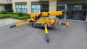 Spider Rupskraan Minikraan 2ton 3T Hydraulische Motor Drive Rupskraan 12 Ton Met Fok Vliegenarm Stempels - Product Image 5