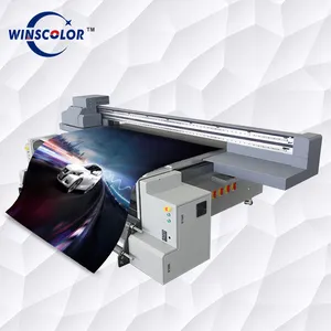 Winscolor أفضل بيع 3321R شكل كبير الأشعة فوق البنفسجية 3d طابعة مسطحة رقمية
