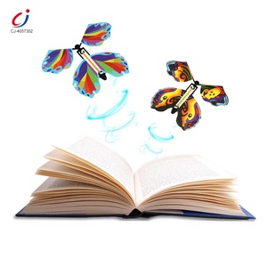 Chengji all'ingrosso festa di compleanno regalo a sorpresa novità gag giocattoli elastico alimentato wind up fata <span class=keywords><strong>farfalle</strong></span> <span class=keywords><strong>volanti</strong></span> - Product Image 1
