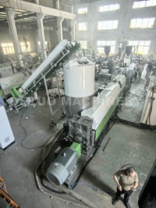 BOPP-Granulator Agglomerations-Typ Kunststoffabfall-Granulat-Herstellungsmaschine Pelletierungssystem - Product Image 4