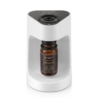 Diffuseur d'arômes de bureau minimaliste à succès, avec minuterie multi-niveaux, veilleuse et humidificateur ultrasonique pour bureau et chambre
