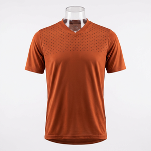 Custom Logo MTB Jersey Short Sleeve <strong>Mountain</strong> Bike <strong>T</strong>-<strong>Shirt</strong> Breathable Downhill Cycling Clothing OEM ODM Team Wear Wholesale - Product Image 3