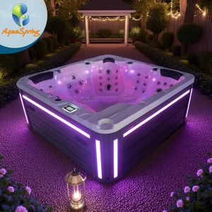 Bañera Independiente a Precio Económico, Jacuzzi con Hidromasaje, Bañeras de Hidromasaje para Exteriores, Bañeras de Acrílico con <span class=keywords><strong>Masaje</strong></span>, Control Balboa - Product Image 1