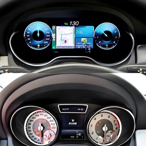 หน้าจอแสดงผลแบบ Full LCD OLED/IPS USB สำหรับแผงหน้าปัดรถยนต์ Mercedes-Benz A-Class GLA CLA W176 X156 ปี 2013-2018 มาตรวัดความเร็ว แดชบอร์ด ห้องนักบินเสมือนจริง - Product Image 1