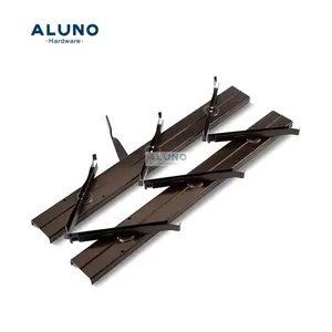 Aluno SF-400 דגם 6 "אינץ לבן צבע אלומיניום תריסי חלון תריס עבור בניין עיצוב