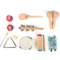 Educational Musical Learning Instruments Toys Percussion Instrument Set with Xylophone