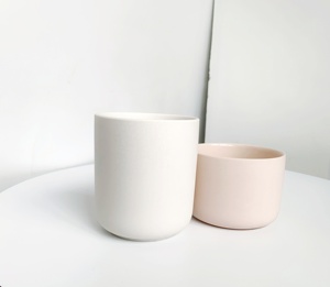 Wholesale Custom Supplies Luxury Ceramic Candle Vessel Empty Candle Container Eco Friendly Candle Jar - Product Image 2