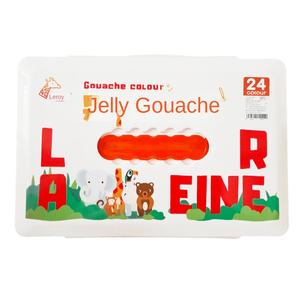 24-Color <span class=keywords><strong>Gouache</strong></span> Paint Set 30ml Jelly Suit Medium pour la <span class=keywords><strong>peinture</strong></span> sur toile pour les étudiants en art débutants enfants - Product Image 5