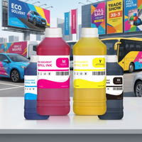 Encre en vrac éco-solvant pour Epson DX5 DX7 I3200 XP600, encre éco-solvant 1000ml, inodore, directement de l'usine pour bannières