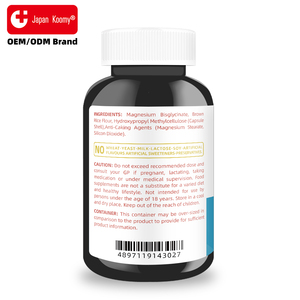 Capsules de glycinate de magnésium du fabricant de vitamines pour soutenir la santé des articulations des femmes et des hommes – Complément de glycinate de magnésium - Product Image 6