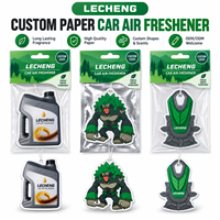 Désodorisant en papier moderne et tendance, personnalisable avec divers motifs, parfum Cologne, pour voiture, tailles sur mesure