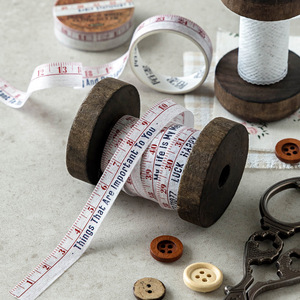 1 rollo de cinta métrica, Serie de colección, rollo de papel, Manual temático, pegatinas decorativas de bucle - Product Image 1