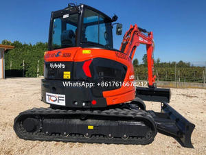 Mini-excavatrice d'origine, marque japonaise de premier plan, U56-5, en bon état, à vendre - Product Image 4