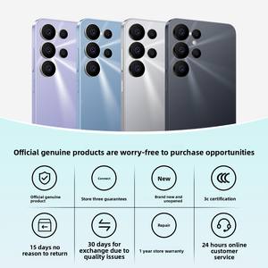 Smartphone original S25 Ultra <span class=keywords><strong>5G</strong></span> neuf <span class=keywords><strong>et</strong></span> non ouvert Téléphone bon marché pour étudiants âgés Grand écran Grande police Son fort Long - Product Image 4