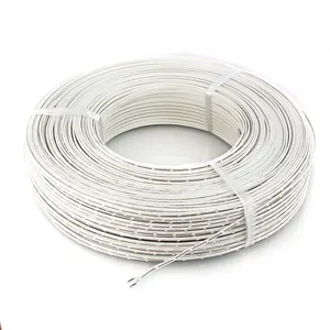 Pvc Coated Insulated Flat Ribbon Twisted Twin Electrical Copper Electronics Wire For Temperature Sensor