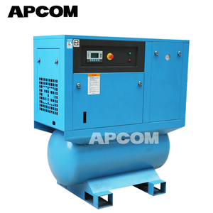 Apcom 15HP 11KW Máy Nén Khí Kết Hợp Với Máy Sấy Và Nhận Tank Máy Nén Trục Vít Không Khí 500L - Product Image 3