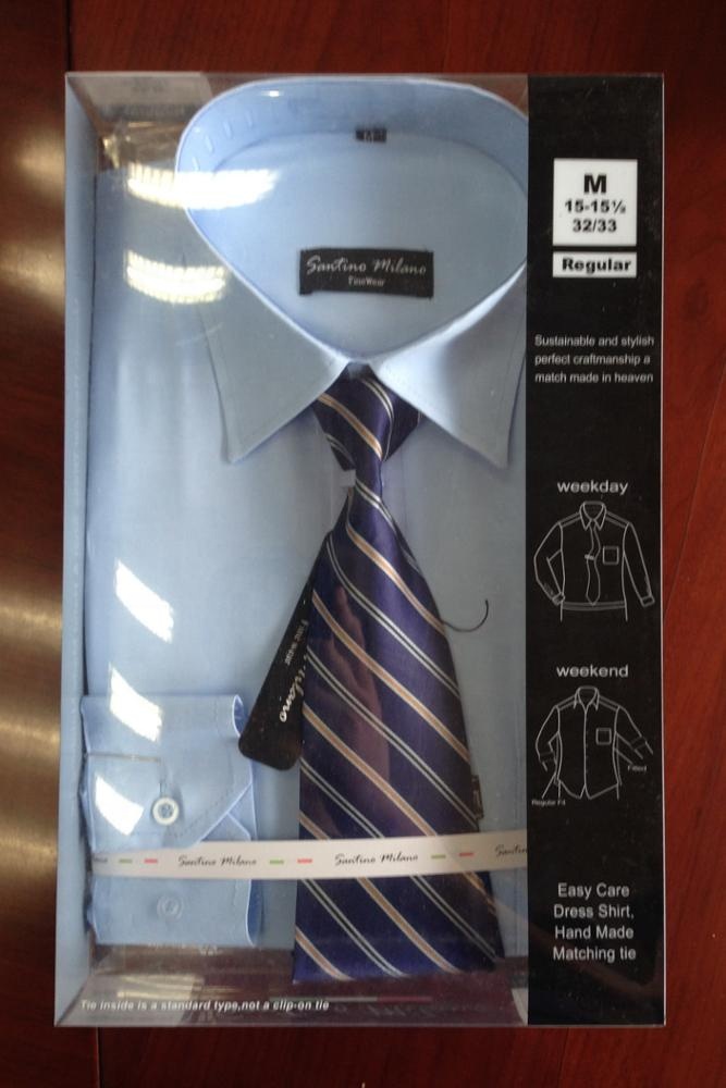 boxed dress shirts with ties Men's Croft & Barrow Regular-Fit Stretch Collar Dress Shirt and Patterned Tie  Boxed Set