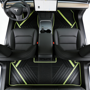 Tapis de voiture ARTES personnalisés, motif de luxe, en latex antidérapant, ensemble complet de 4 pièces - Product Image 2