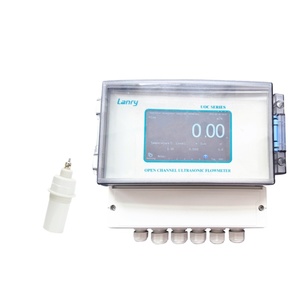 Farbbildschirm Ultraschall-Durchflussmesser für Offene Kanäle Intuitiv für Industrielle Flüssigkeitsüberwachung - Product Image 1