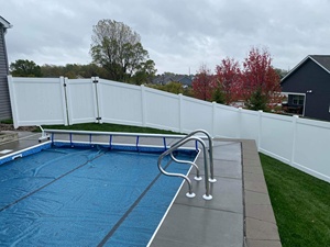 Resistente UV vinile Privacy PVC pannello di recinzione all'aperto e Post per giardini soleggiati a prova di dissolvenza garanzia - Product Image 3