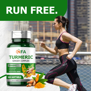 Suplemento Dietético de Cúrcuma en Cápsulas Blandas de Buena Calidad con Fruta de Piper Nigrum, Apoya la Función Inmunitaria, la Salud y el Bienestar en General - Product Image 4
