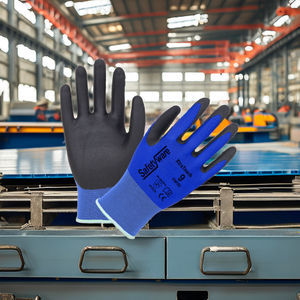 Guantes DE SEGURIDAD antideslizantes Ultra Fit Espuma de nitrilo a prueba de cortes Material industrial de nailon Spandex para compatible con pantalla táctil - Product Image 1