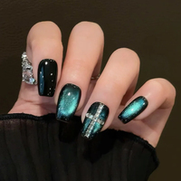 BORN PRETTY 10ml Collection de Gels Effet Œil de Chat Couleurs Foncées Tonées Profondes Fabricant OEM Vernis Gel Magnétique Fini Brillant pour Nail Art