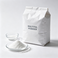 Poudre de Maltitol de Qualité Alimentaire 99% Min, Fourniture d'Usine, Poudre de Maltitol Cristalline pour Confiserie, Pâtisserie et Boissons