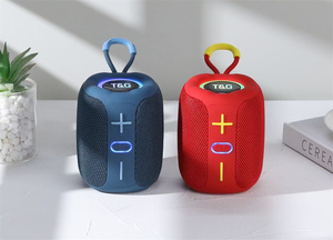 ลำโพงบลูทูธไร้สายพร้อม <span class=keywords><strong>TG658</strong></span>ไฟ LED, ลำโพงไร้สายแบบพกพาลำโพง TF วิทยุ FM ใช้กลางแจ้ง - Product Image 2