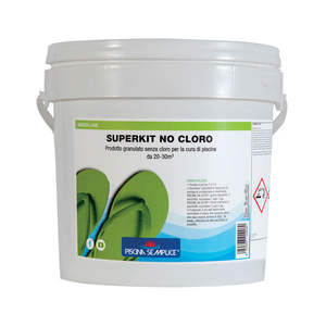 Superkit Sin Cloro 4 x 280 Gr 1.12 Kg Cuidado de Piscinas Granulado Para Piscinas de 20-30 M - Product Image 1