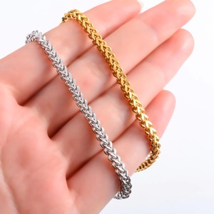 Bracelet réglable en acier inoxydable pour femmes et hommes, chaîne de blé pour main, pied, cheville, bracelet extensible, accessoires de fabrication de bijoux - Product Image 6